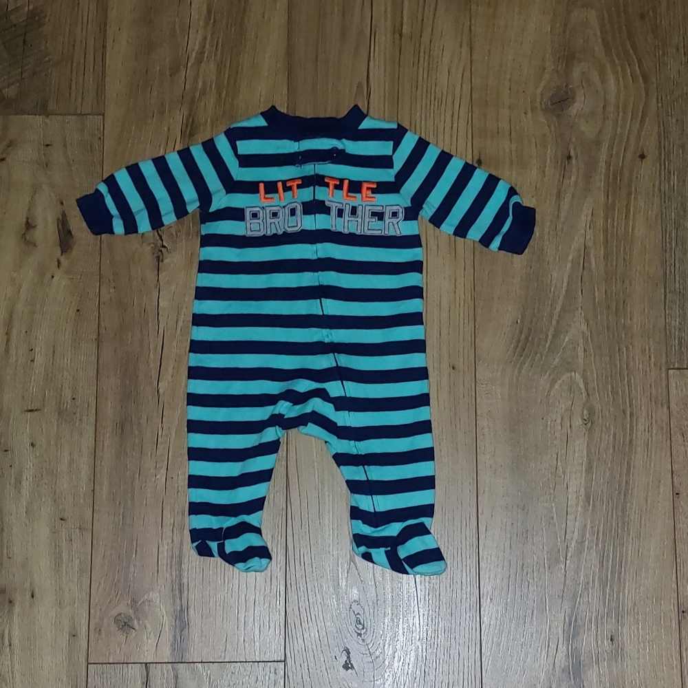 Carter's Striped Footie Pajamas